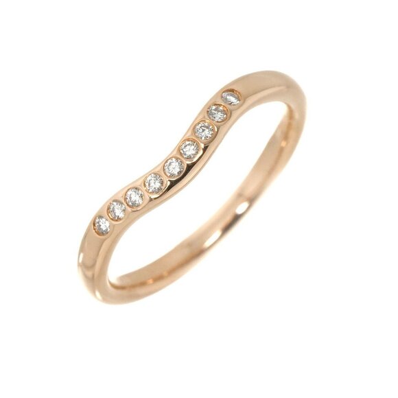 TIFFANY & CO. Rose Gold Diamond Ring - Picture 1 of 7